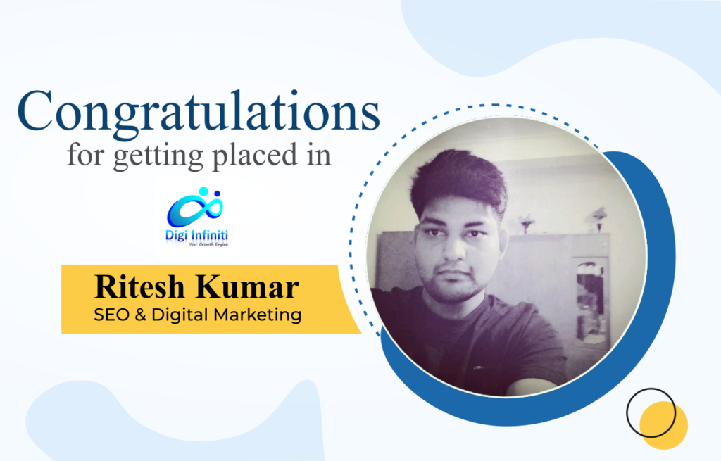 Ritesh Kumar Indras academy Placement