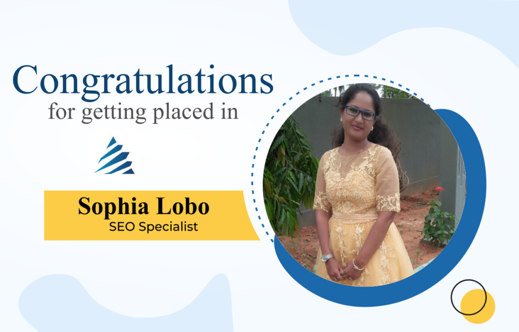 Sophiya Lobo Indras academy Placement